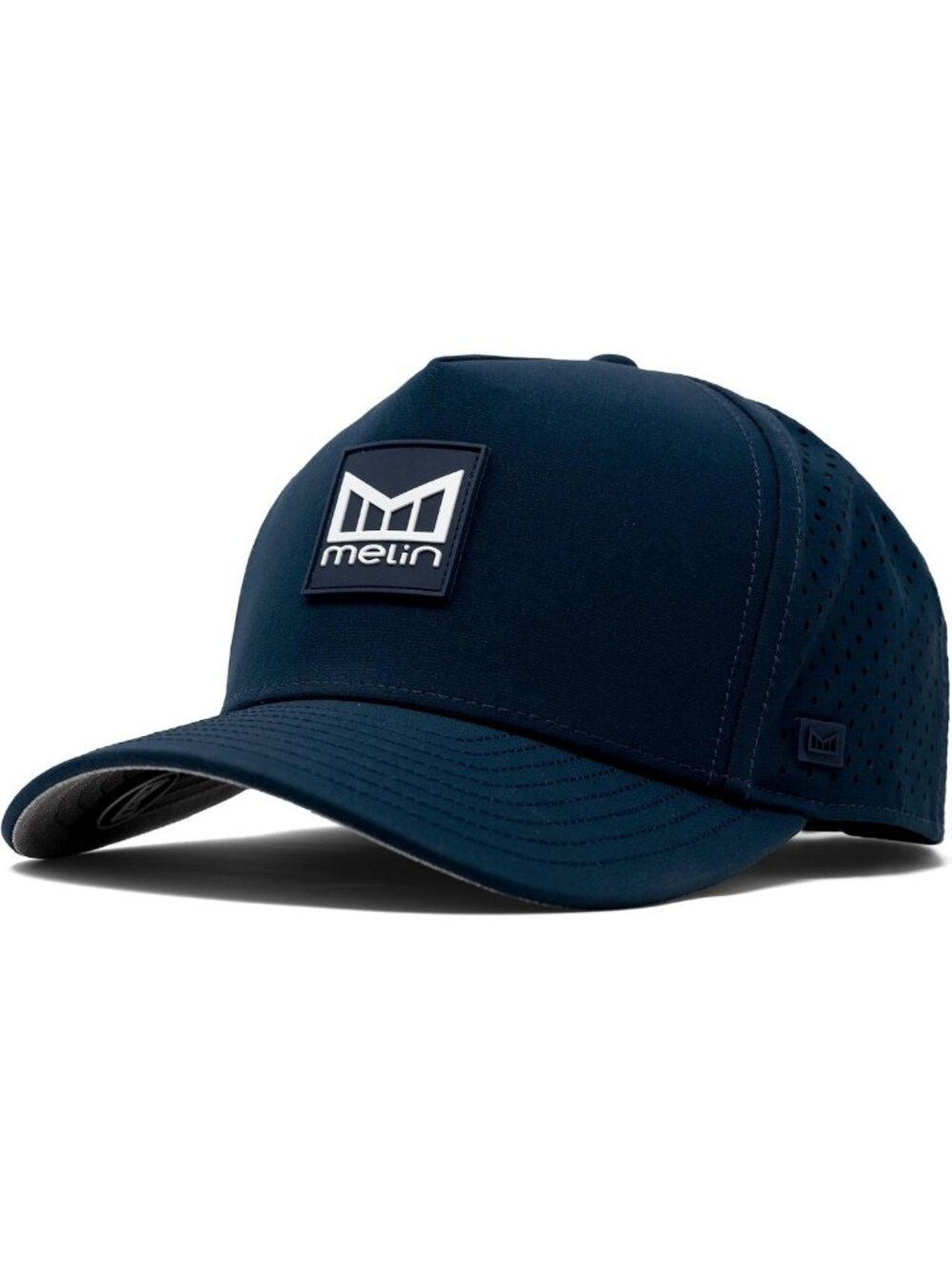 Men's Performance Snapback Hat, Stacked Hydro Design, Stylish & Functional Cap